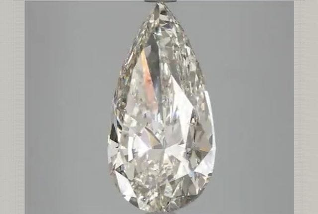 4.02 Carat Pear Lab Diamond