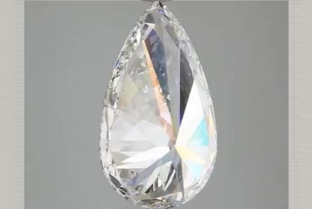 4.17 Carat Pear Lab Diamond