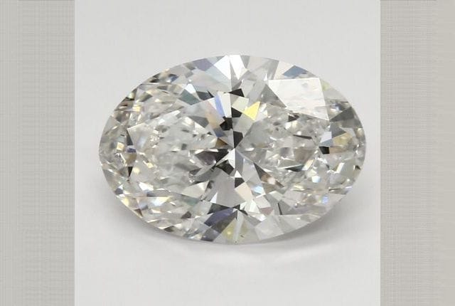 3.82 Carat Oval Lab Diamond