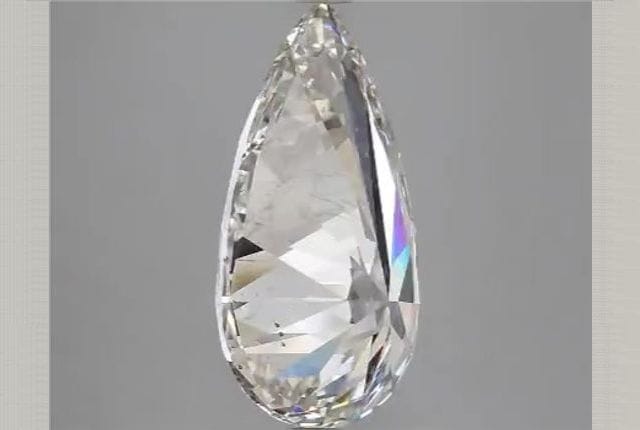 4.04 Carat Pear Lab Diamond
