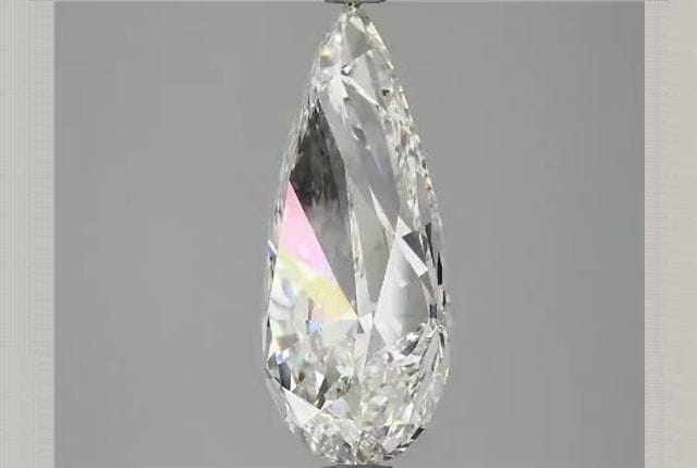 4.38 Carat Pear Lab Diamond
