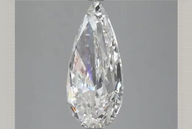 4.51 Carat Pear Lab Diamond