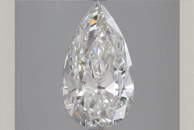 4.05 Carat Pear Lab Diamond
