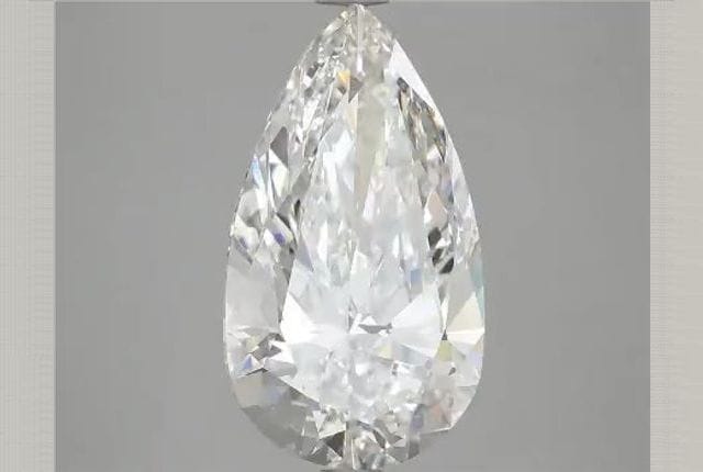 4.06 Carat Pear Lab Diamond