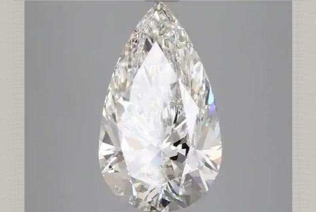 4.03 Carat Pear Lab Diamond