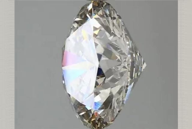4.07 Carat Round Lab Diamond