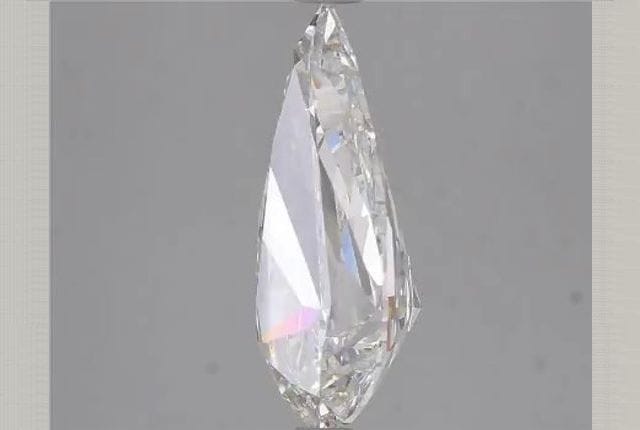 4.18 Carat Pear Lab Diamond
