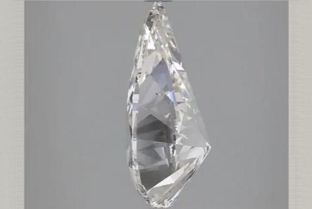 4.05 Carat Pear Lab Diamond
