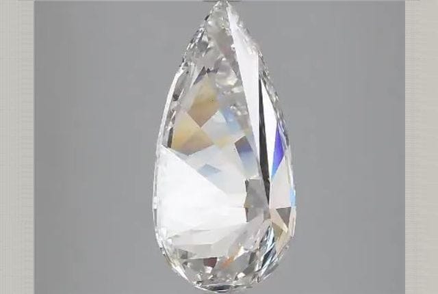 4.04 Carat Pear Lab Diamond