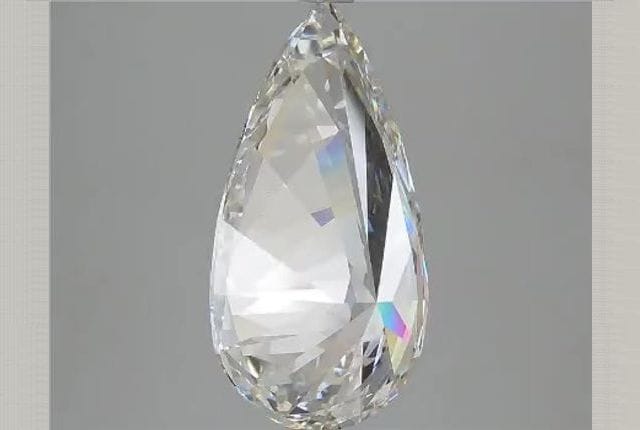 4.16 Carat Pear Lab Diamond