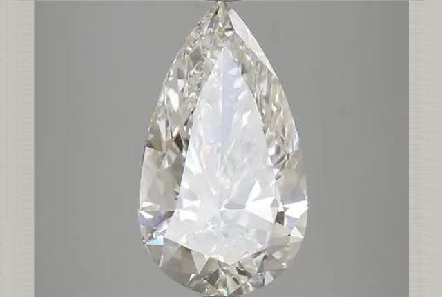 4.06 Carat Pear Lab Diamond