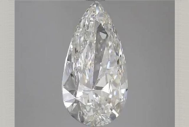 4.24 Carat Pear Lab Diamond
