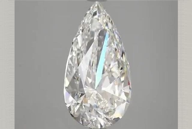 4.02 Carat Pear Lab Diamond