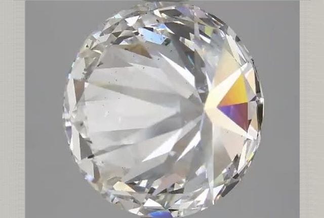 4.04 Carat Round Lab Diamond