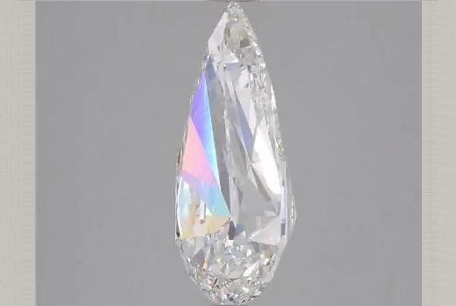 4.39 Carat Pear Lab Diamond