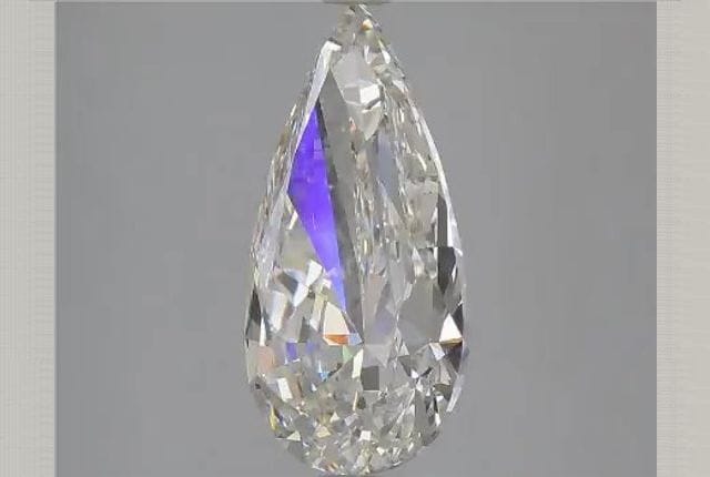 4.47 Carat Pear Lab Diamond