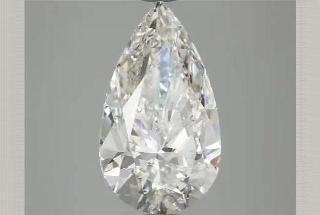 4.32 Carat Pear Lab Diamond