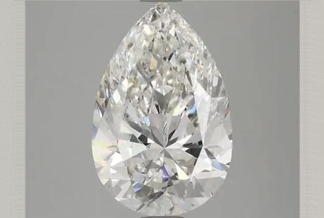 4.17 Carat Pear Lab Diamond