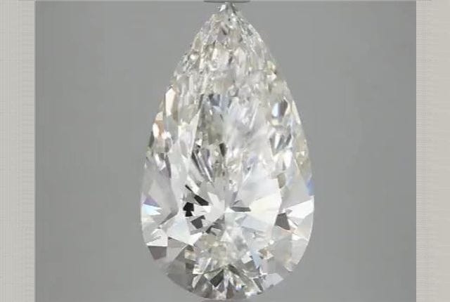 4.25 Carat Pear Lab Diamond