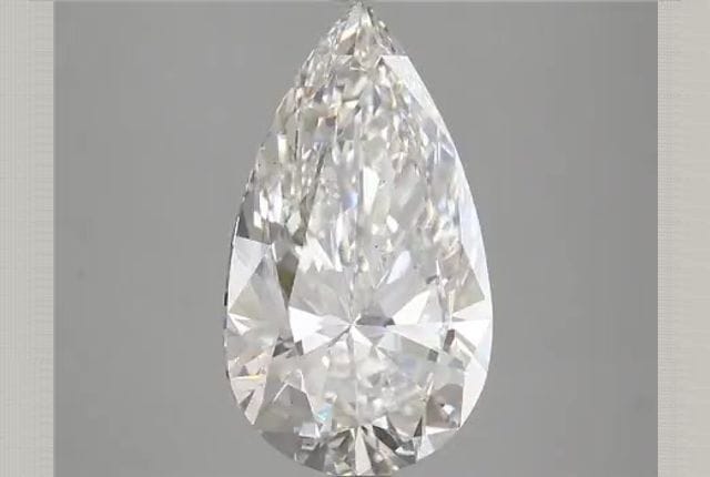 4.14 Carat Pear Lab Diamond