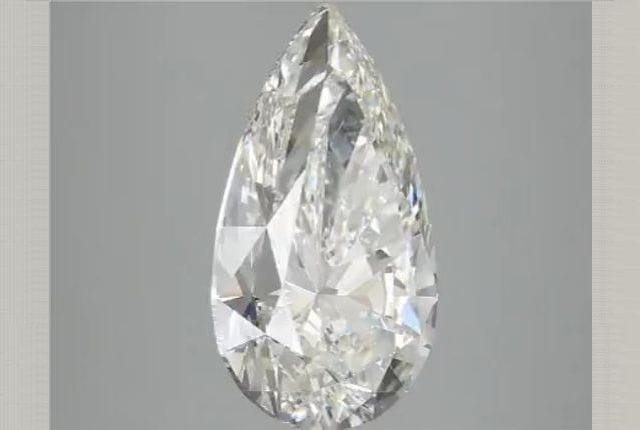 4.46 Carat Pear Lab Diamond