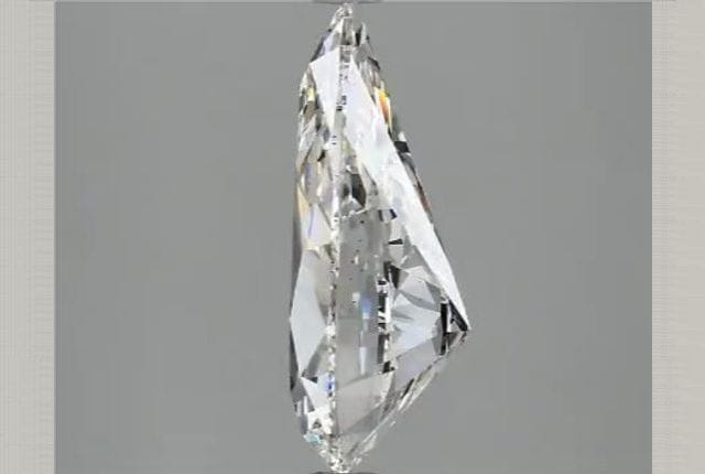 4.46 Carat Pear Lab Diamond