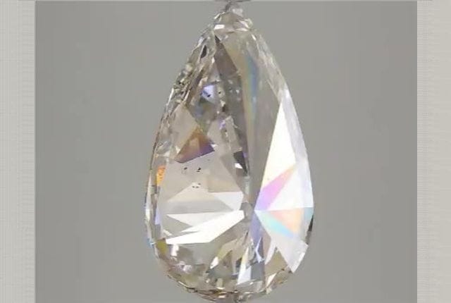 4.06 Carat Pear Lab Diamond