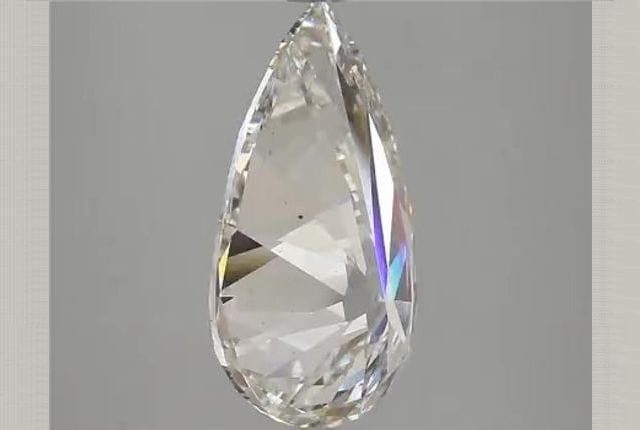 4.05 Carat Pear Lab Diamond