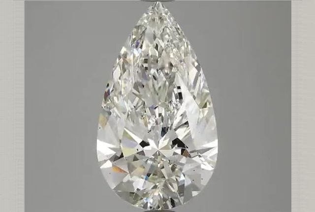 4.23 Carat Pear Lab Diamond