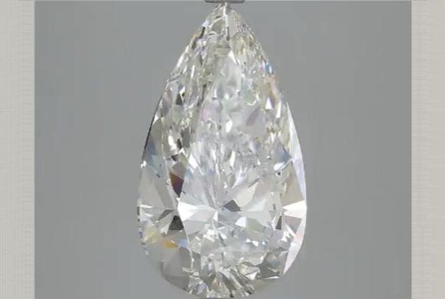 4.06 Carat Pear Lab Diamond