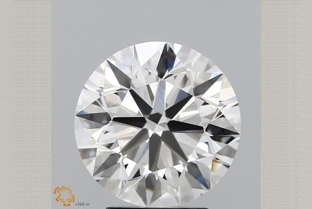 3.52 Carat Round Lab Diamond