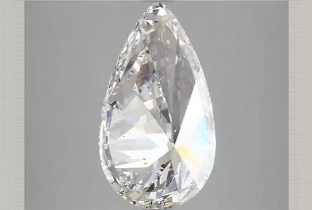 4.51 Carat Pear Lab Diamond