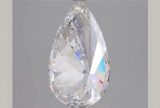 4.16 Carat Pear Lab Diamond