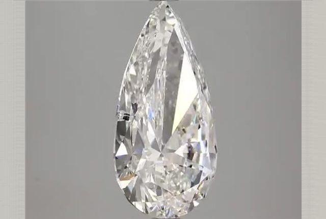 3.86 Carat Pear Lab Diamond