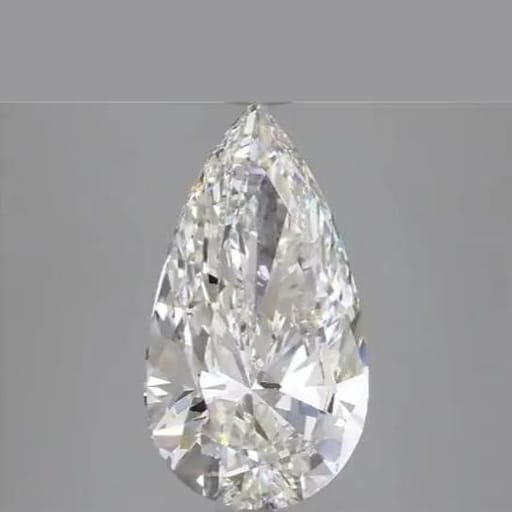 4.05 Carat Pear Lab Diamond