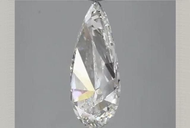 4.07 Carat Pear Lab Diamond