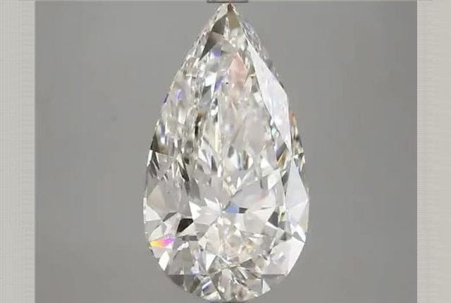 4.35 Carat Pear Lab Diamond