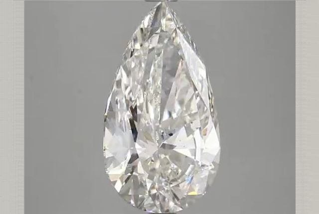 4.06 Carat Pear Lab Diamond