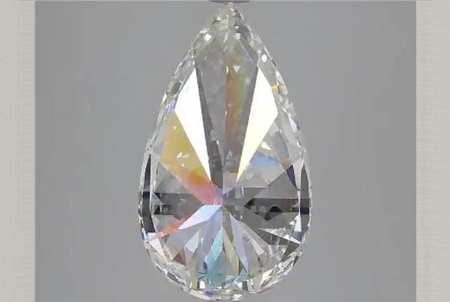 4.47 Carat Pear Lab Diamond