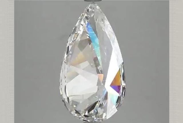 4.22 Carat Pear Lab Diamond