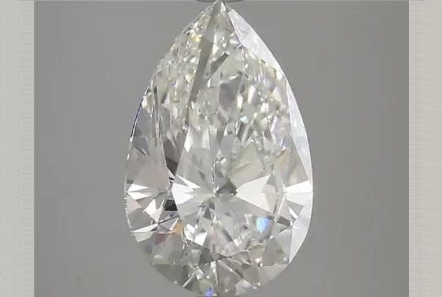 4.21 Carat Pear Lab Diamond