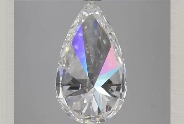 4.35 Carat Pear Lab Diamond