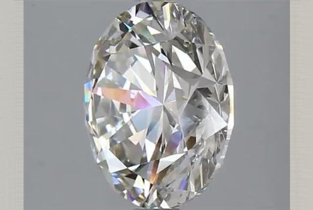 3.66 Carat Round Lab Diamond