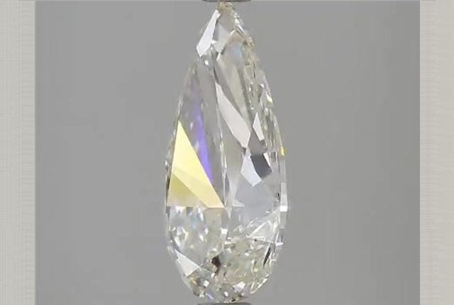 3.54 Carat Pear Lab Diamond