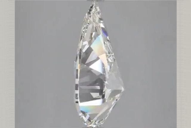 4.11 Carat Pear Lab Diamond