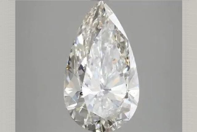 4.01 Carat Pear Lab Diamond