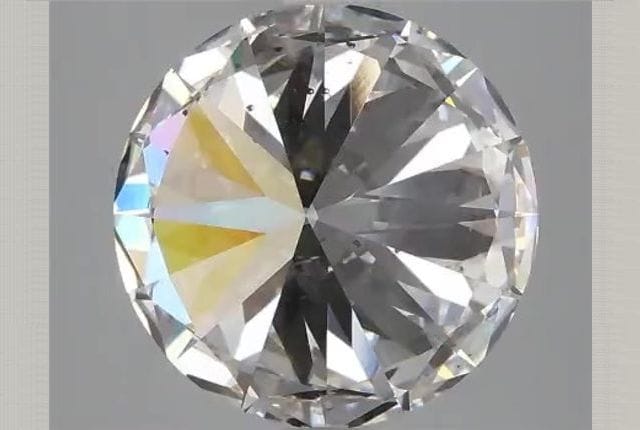 4.07 Carat Round Lab Diamond