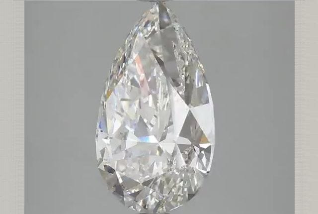 4.00 Carat Pear Lab Diamond