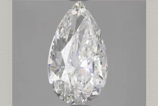 3.62 Carat Pear Lab Diamond