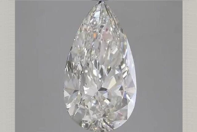 4.36 Carat Pear Lab Diamond